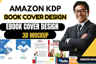 design a professional kindle and paperback book cover