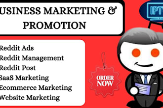 manage reddit post for ecommerce website app product, iptv business crypto link
