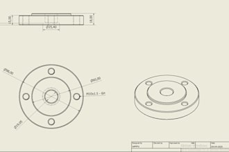 simple cad renders in inventor, as well as create schematics