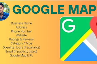 do google maps scraping for b2b leads and contact info