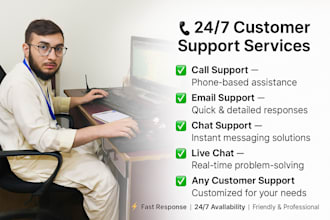 provide email support, chat support, phone support