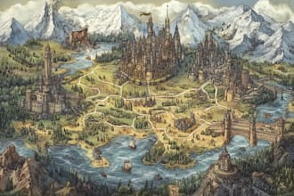 create your unique fantasy battle map