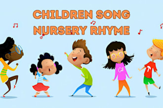 produce children kid song, nursery rhymes, lullaby jingle, educational kid teen