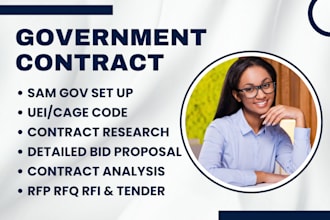 write winning bid proposal, rfp, rfq, rfi, secure government contract, grants