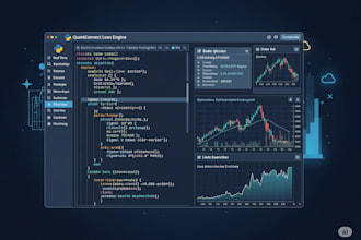 build your algorithmic trading bot using quant connect or python