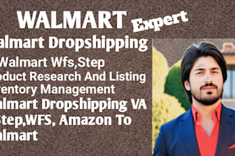 your walmart 2 step dropshipping VA, walmart wfs wholesale VA, fixing errors