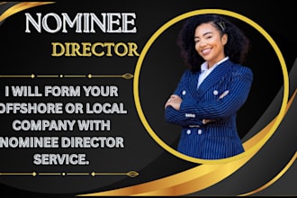 form your offshore or local company with nominee director service