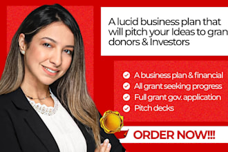 prepare a complete business plan