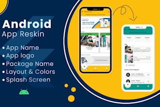 rebrand or reskin your flutter app for android