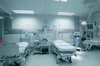 do architectural 3d model and rendering for hospitals, 3d pharmacy, 3d clinic