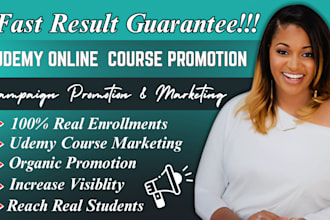 promote your udemy course udemy marketing course promotion to targeted students