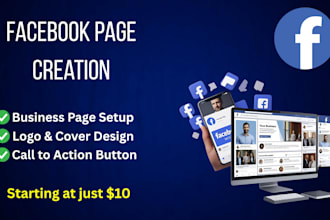 set up a complete facebook page for your business