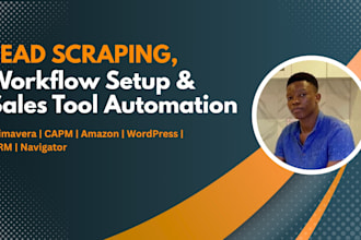 build systems, scrape leads, enrich data and manage amazon, CRM, PPC tools