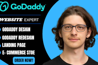 build godaddy ecommerce website design,godaddy website and website development