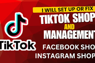setup tik tok shop, tik tok affiliate and tiktok shop marketing