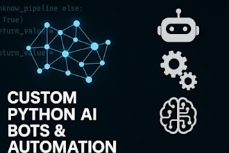 build python ai automation bots or scripts using openai tools langchain bot