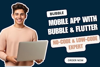 figma to bubble saas mvp marketplace flutterflow app UI UX design bubble web app