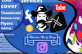 design best youtube thumbnails design, banner and logo podcast covers