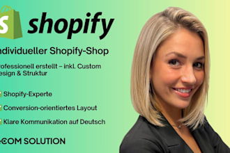 einen individuellen deutschen shopify shop für dich erstellen