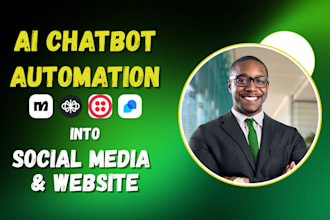 build an ai powered chatbot for facebook, instagram, and websites using manychat