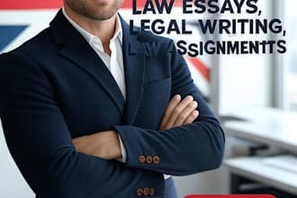 conduct UK legal research and draft contracts and policies