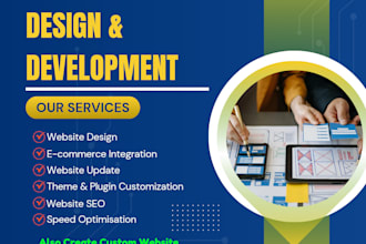 create mobile friendly responsive wordpress website design for any business