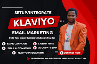 setup shopify woocommerce klaviyo email marketing flows klaviyo email template