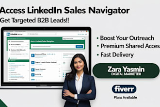 activat linkedin sales navigator account for targeted b2b lead generation