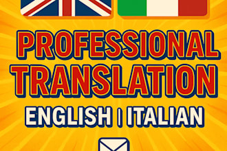 efficient english italian translation service