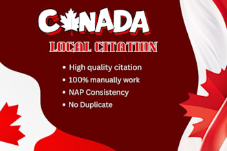 do top canada local citations for local business seo