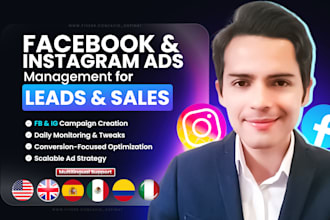 manage and optimize your facebook and instagram ads for leads and sales