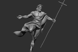 realistic 3d human model,print digital statues for cnc,stl relief sculpts,zbrush