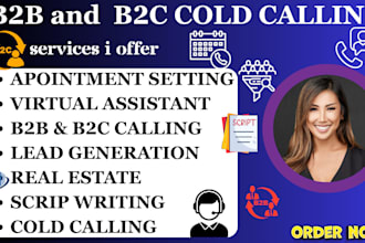 do b2b cold calling virtual assistant,, appointment setting, vending machine