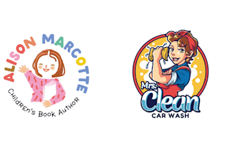 create a cute kawaii  vtuber logo for your business