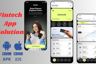 develop fintech app payment app wallet app money transfer app neobank app
