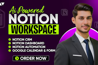 build your ai powered notion CRM with dashboard and automation