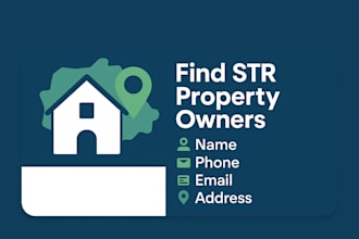 find property owner contact info for airbnb and str listings
