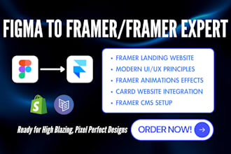 figma to framer, framer website framer landing page fix framer cms framer design
