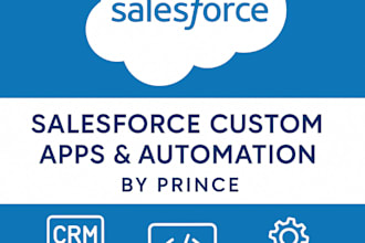 build and customise salesforce CRM, apex, and triggers