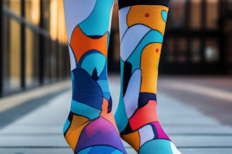 do  sublimation all type of unique socks design and pattern