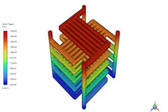 do cfd and fea analysis on ansys