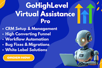gohighlevel virtual assistant ghl va workflow leads funnel ghl expert a2p 10dlc