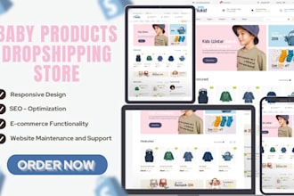 build a high converting one product shopify baby store