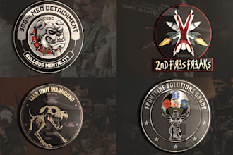 do custom army military patch or badge design in 12 hours