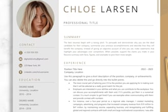design ats friendly resume templates linkedin, tech, sales, for etsy shop sales