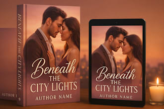 design a romance book cover, kindle or non fiction cover