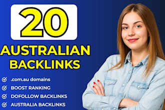 do 20 high da australia guest posts with dofollow backlinks