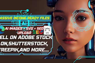 create ai images vectors and icons with seo metadata for adobe stock up