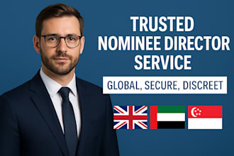 be your professional nominee director for offshore or local company
