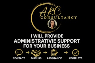 be your reliable virtual assistant for admin, data entry and support